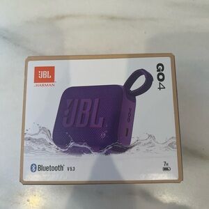 JBL GO4 Purple Wireless Speakers